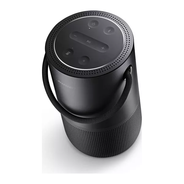 BOSE Portable Wireless Multi-room Home Speaker with Google Assistant & Amazon Alexa - Black - 3