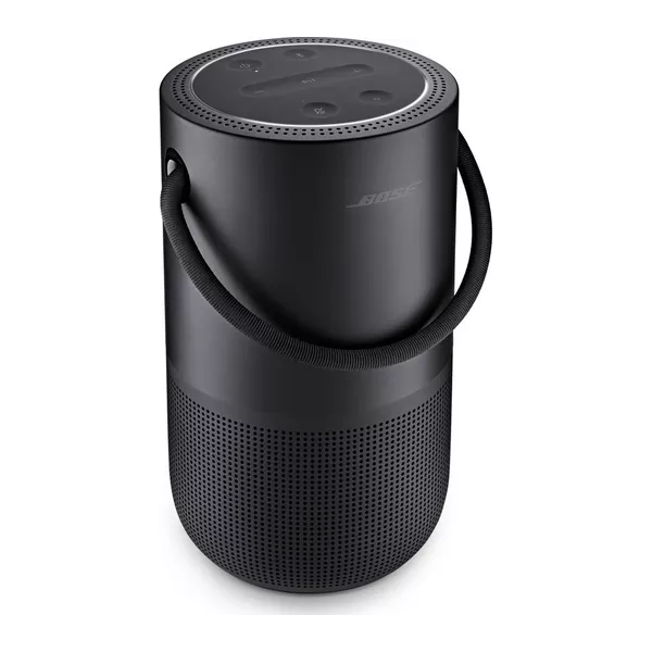 BOSE Portable Wireless Multi-room Home Speaker with Google Assistant & Amazon Alexa - Black - 7