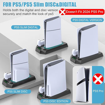 Multifunctional Cooling Stand for P-5 Disc & Digital Edition - Black - 2