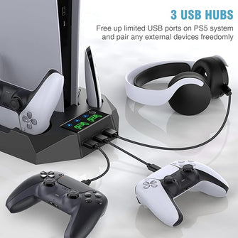 Multifunctional Cooling Stand for P-5 Disc & Digital Edition - Black - 5