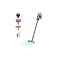 Dyson V15 Detect Absolute Stick Vacuum, Powder - Yellow/Iron/Nickel - 1