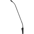 Shure CVG18-B/C Gooseneck Condenser Microphone, 18-Inch, Inline Pre-Amp, Flange Mount, Cardioid - Black - 1