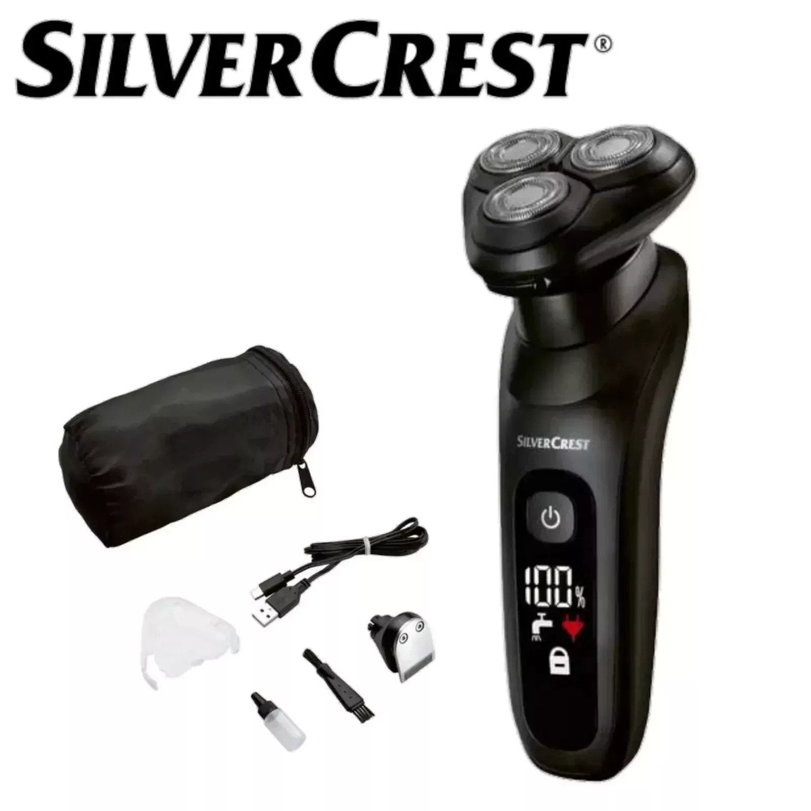 Buy Gadcet Dagenham,Silvercrest Cordless Rotary Shaver – Wet & Dry, IPX6 Waterproof - Gadcet UK | UK | London | Scotland | Wales| Near Me | Cheap | Pay In 3 | Hair Clippers & Trimmers