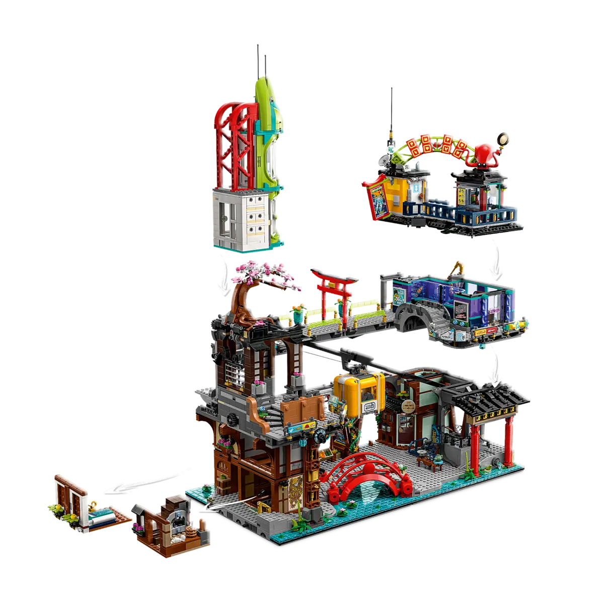 Buy Alann Trading Limited,NINJAGO® City Markets 71799 - Gadcet UK | UK | London | Scotland | Wales| Near Me | Cheap | Pay In 3 | Toys & Games