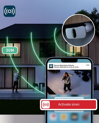 Buy Gadcet Dagenham,Arlo 2K Floodlight Security Camera – Outdoor, HDR, 160° View, Night Vision, Siren, 2-Way Talk, Weatherproof - Gadcet UK | UK | London | Scotland | Wales| Near Me | Cheap | Pay In 3 | Surveillance Cameras