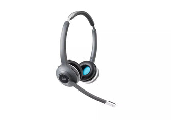 Buy Gadcet Dagenham,Cisco 562 Wireless DECT Headset – Dual On-Ear with Multi-Source Base - Charcoal - Gadcet UK | UK | London | Scotland | Wales| Near Me | Cheap | Pay In 3 | Headphones & Headsets