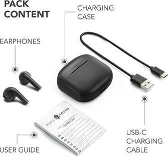 Buy Gadcet Dagenham,Music Sound Swag Wireless Capsule Headset  Playback Time up to 20 Hours Bluetooth - Black - Gadcet UK | UK | London | Scotland | Wales| Near Me | Cheap | Pay In 3 | Headphones & Headsets
