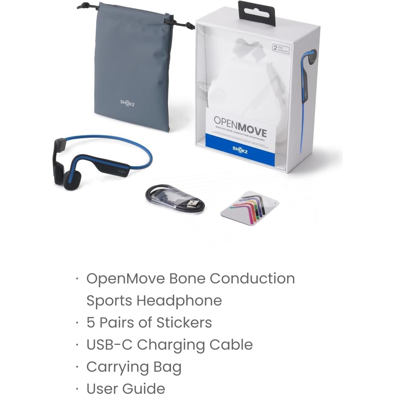 Buy Gadcet Dagenham,SHOKZ OpenMove Bone Conduction Headphone - Blue - Gadcet UK | UK | London | Scotland | Wales| Near Me | Cheap | Pay In 3 | Headphones & Headsets
