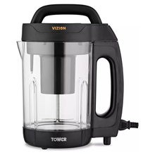 Buy Alann Trading Limited,Tower T12067 1000W Vizion 1.6L Soup Maker – Transparent Body - Gadcet UK | UK | London | Scotland | Wales| Near Me | Cheap | Pay In 3 | Food Cookers & Steamers
