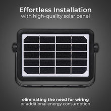 Buy Gadcet Dagenham,Luceco Solar LED Floodlight with PIR – 5W, 550lm, IP65, Adjustable Security Light, Black (LEXSF6B40) - Gadcet UK | UK | London | Scotland | Wales| Near Me | Cheap | Pay In 3 | Lighting