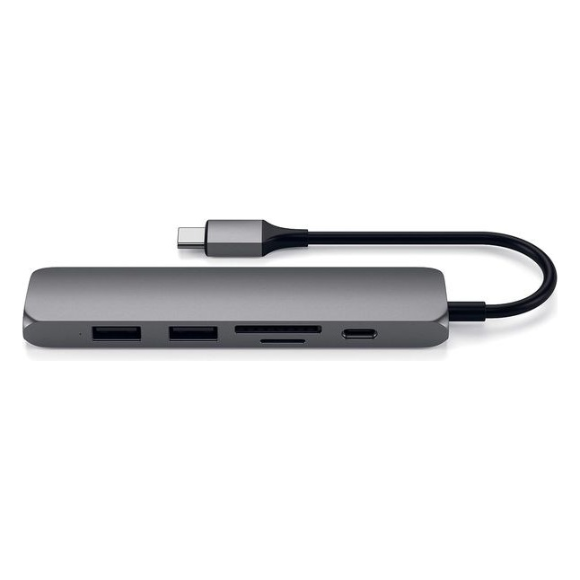 Buy Alann Trading Limited,SATECHI Slim Multi Adapter V2 6-port USB Type-C Connection Hub - Gadcet UK | UK | London | Scotland | Wales| Near Me | Cheap | Pay In 3 | USB & FireWire Hubs
