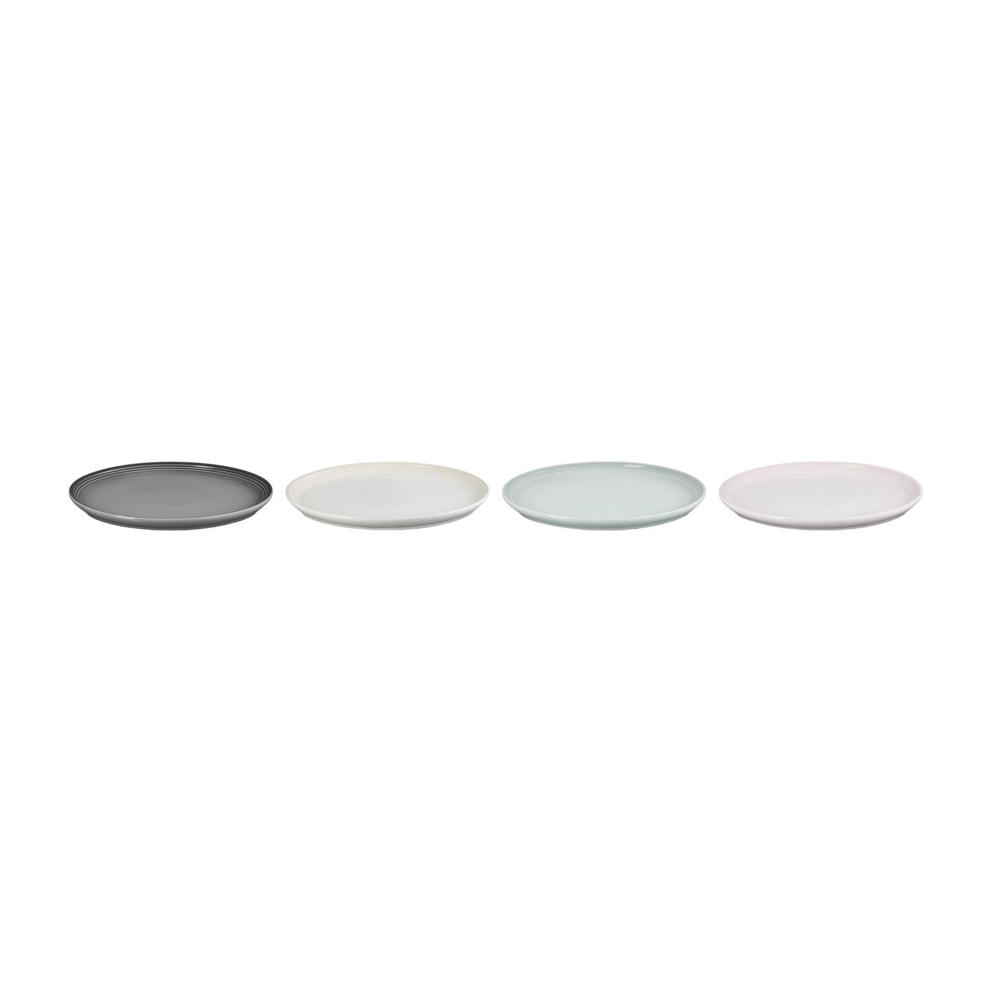 Buy Gadcet Dagenham,Le Creuset 22cm Breakfast Plate Set – Coupe, Multicolour, Set of 4 - Gadcet UK | UK | London | Scotland | Wales| Near Me | Cheap | Pay In 3 | Kitchen