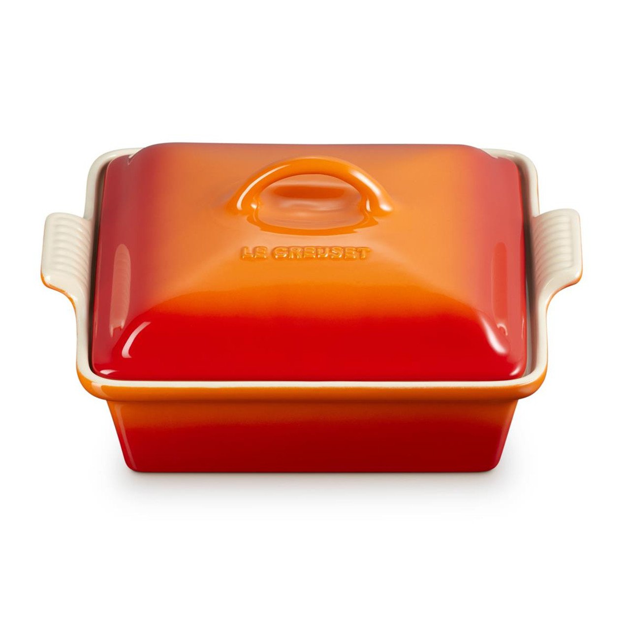 Buy Gadcet Dagenham,Le Creuset 23cm Heritage Stoneware Dish with Lid - Volcanic - Gadcet UK | UK | London | Scotland | Wales| Near Me | Cheap | Pay In 3 | Kitchen & Dining