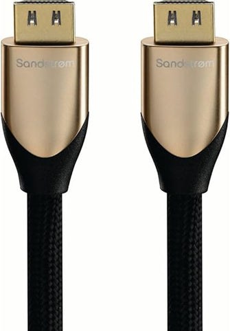 Buy Gadcet Dagenham,Sandstrom S1HDM315 Gold Series HDMI Cable – 1m, High Speed with Ethernet - Gadcet UK | UK | London | Scotland | Wales| Near Me | Cheap | Pay In 3 | Home Cinema, TV & Video Cables