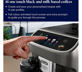 Buy Alann Trading Limited,DELONGHI Magnifica Plus ECAM320.70.TB Bean to Cup Coffee Machine - Titanium Black - Gadcet UK | UK | London | Scotland | Wales| Near Me | Cheap | Pay In 3 | Espresso Machines