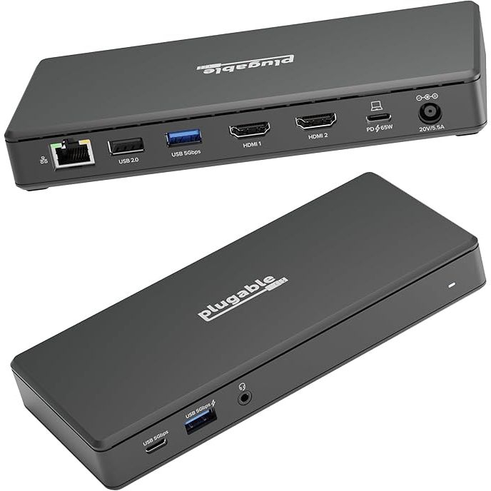 Buy Gadcet Dagenham,Plugable USB-C Docking Station (UD-MSTH2) – Dual 4K HDMI, Power Delivery, USB, Ethernet, Audio, Driverless - Gadcet UK | UK | London | Scotland | Wales| Near Me | Cheap | Pay In 3 | Laptop Docking Stations