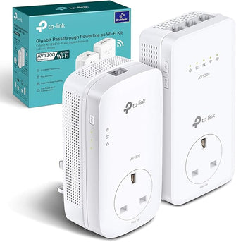 Buy Gadcet Dagenham,TP-Link AV1300 Powerline Wi-Fi Kit – Gigabit Passthrough, OneMesh, No Setup, UK Plug (TL-WPA8631P KIT) - Gadcet UK | UK | London | Scotland | Wales| Near Me | Cheap | Pay In 3 | Network Cards & Adapters