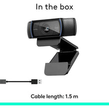 Buy Gadcet Dagenham,Logitech C920 HD Pro Webcam – 1080p/30fps, Stereo Audio, Light Correction, PC/Mac Compatible - Black - Gadcet UK | UK | London | Scotland | Wales| Near Me | Cheap | Pay In 3 | Webcams