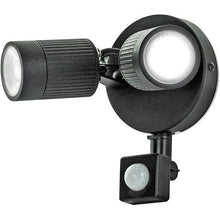 Buy Gadcet Dagenham,Luceco LED Twin Wall Light – 10W, PIR Motion Sensor, IP44 Rated - Black (LEXWT7B40P-01) - Gadcet UK | UK | London | Scotland | Wales| Near Me | Cheap | Pay In 3 | Motion Sensors