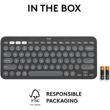Buy Gadcet Dagenham,Logitech Pebble Keys 2 K380S Wireless Keyboard - Graphite - Gadcet UK | UK | London | Scotland | Wales| Near Me | Cheap | Pay In 3 | Keyboard