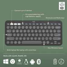 Buy Gadcet Dagenham,Logitech Pebble Keys 2 K380S Wireless Keyboard - Graphite - Gadcet UK | UK | London | Scotland | Wales| Near Me | Cheap | Pay In 3 | Keyboard