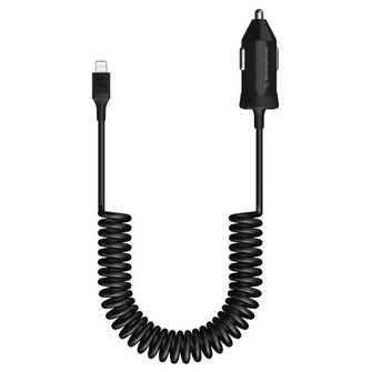 Buy Gadcet Dagenham,PowerVolt PD20 – 20W PD Car Charger with Captive Lightning Cable (Extends up to 9m) - Gadcet UK | UK | London | Scotland | Wales| Near Me | Cheap | Pay In 3 | Mobile & Smart Phone Accessories