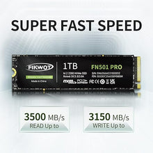 Buy Gadcet Dagenham,Fikwot FN501 Pro 1TB NVMe SSD – M.2 2280, PCIe Gen3 x4, 3500MB/s, 3D TLC, SLC Cache - Gadcet UK | UK | London | Scotland | Wales| Near Me | Cheap | Pay In 3 | Hard Drives