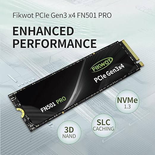 Buy Gadcet Dagenham,Fikwot FN501 Pro 1TB NVMe SSD – M.2 2280, PCIe Gen3 x4, 3500MB/s, 3D TLC, SLC Cache - Gadcet UK | UK | London | Scotland | Wales| Near Me | Cheap | Pay In 3 | Hard Drives