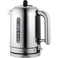 Buy Gadcet Dagenham,Dualit Classic Kettle 72835 – 1.7L, Polished Stainless Steel, Quiet Boil, 90s Boil Time - Black/Silver, EU Plug with UK Adapter - Gadcet UK | UK | London | Scotland | Wales| Near Me | Cheap | Pay In 3 | Kettle