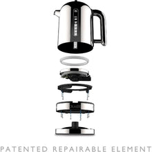 Buy Gadcet Dagenham,Dualit Classic Kettle 72835 – 1.7L, Polished Stainless Steel, Quiet Boil, 90s Boil Time - Black/Silver, EU Plug with UK Adapter - Gadcet UK | UK | London | Scotland | Wales| Near Me | Cheap | Pay In 3 | Kettle
