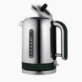 Buy Gadcet Dagenham,Dualit Classic Kettle 72896 – 1.7L, Polished Stainless Steel, Quiet Boil, 90s Boil Time, Evergreen/Silver, EU Plug with UK Adapter - Gadcet UK | UK | London | Scotland | Wales| Near Me | Cheap | Pay In 3 | Kitchen Appliances