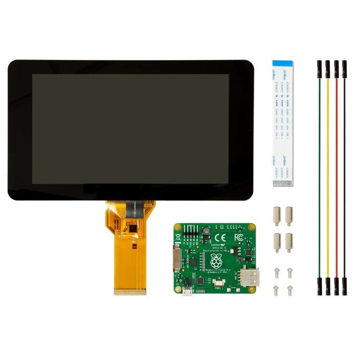 Buy Gadcet Dagenham,Raspberry Pi 7-Inch Touch Screen Display – HD - Black - Gadcet UK | UK | London | Scotland | Wales| Near Me | Cheap | Pay In 3 | Display