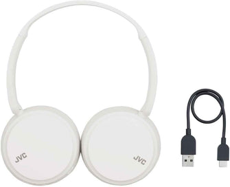 JVC HA-S36W Wireless Bluetooth On Ear Headphones - White
