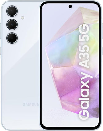 Buy Universal Electronics Limited,Samsung Galaxy A35 5g 128GB, 6GB RAM Dual Sim, Awesome Iceblue - Unlocked - International Model - Gadcet UK | UK | London | Scotland | Wales| Near Me | Cheap | Pay In 3 | Mobile & Smart Phones