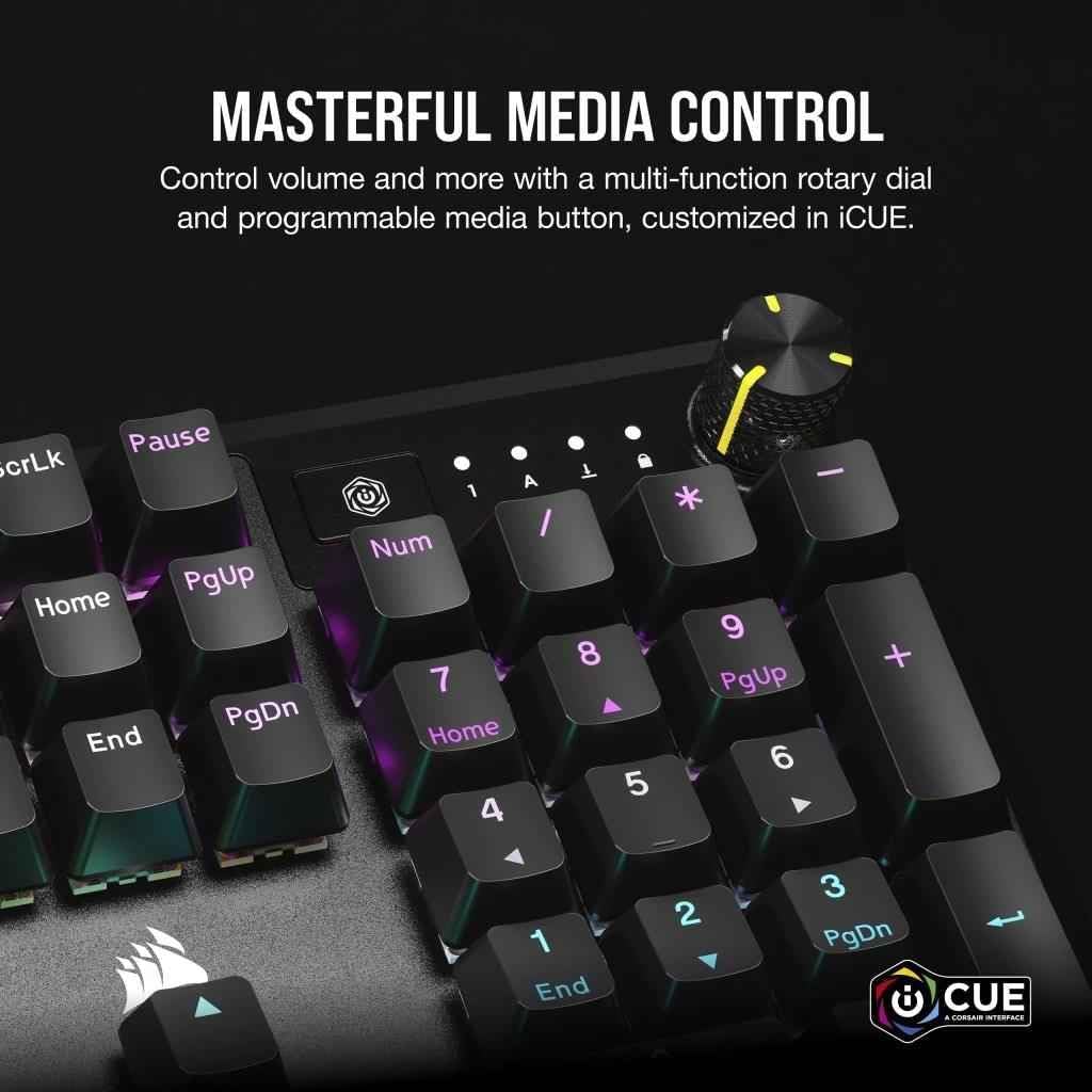 Buy Gadcet Dagenham,Corsair K70 CORE RGB Mechanical Gaming Keyboard Red Switch English UK Style Keyboard - Black - Gadcet UK | UK | London | Scotland | Wales| Near Me | Cheap | Pay In 3 | Keyboard