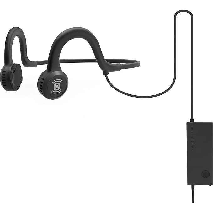 Buy Gadcet Dagenham,Aftershokz Sportz Titanium AS401 – Wraparound Wired Bone Conduction Headphones - Black - Gadcet UK | UK | London | Scotland | Wales| Near Me | Cheap | Pay In 3 | Headphones & Earphones