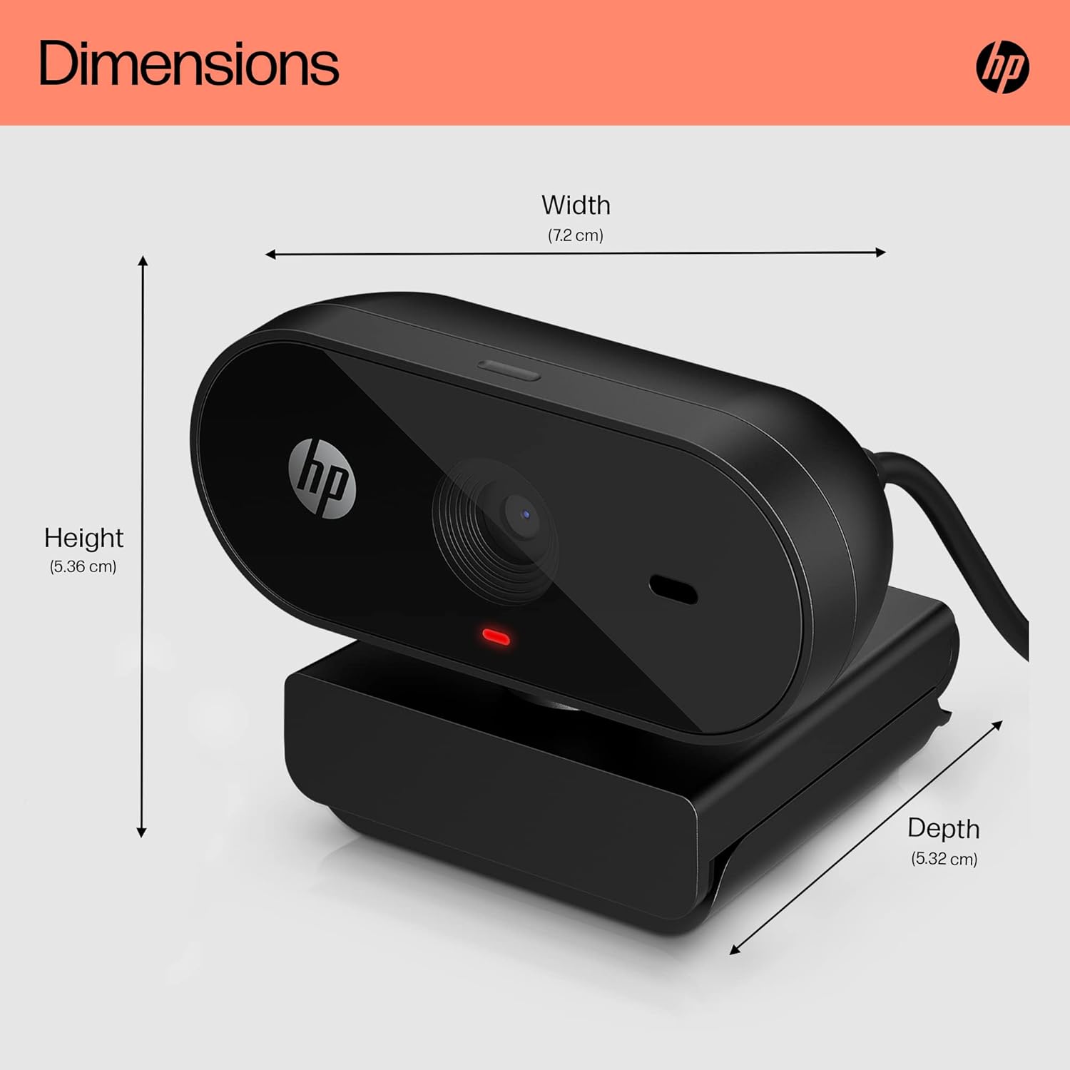 Buy Gadcet Dagenham,HP 320 Full HD Webcam - Black - Gadcet UK | UK | London | Scotland | Wales| Near Me | Cheap | Pay In 3 | Webcams