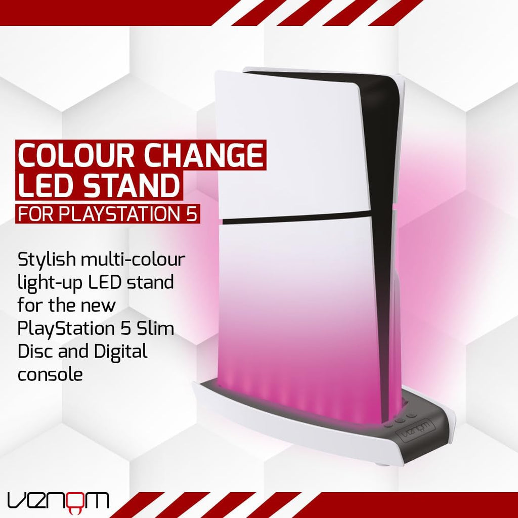 Venom PlayStation 5 Slim LED Console Stand | Gadcet UK Video Game ...