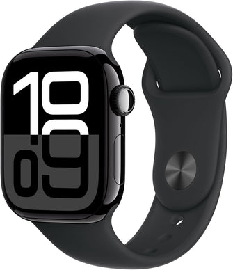 Buy Gadcet Dagenham,Apple Watch Series 10 GPS 46mm Jet Black Aluminium Case with Black Sport Band (M/L) - Gadcet UK | UK | London | Scotland | Wales| Near Me | Cheap | Pay In 3 | Smart Watches