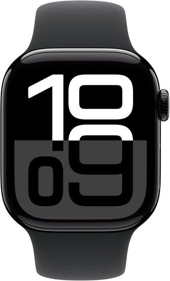 Buy Gadcet Dagenham,Apple Watch Series 10 GPS 46mm Jet Black Aluminium Case with Black Sport Band (M/L) - Gadcet UK | UK | London | Scotland | Wales| Near Me | Cheap | Pay In 3 | Smart Watches