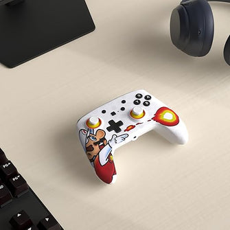 PowerA Enhanced Wired Controller for Nintendo Switch - Fireball Mario