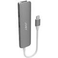 JOBY USB C Hub with HDMI 4K, 2 USB-A 3.0 sockets, USB C PD, USB Multi-socket, USB Hub