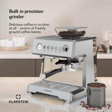 Buy Cashify Tech Ltd,Klarstein GrandPresso Espresso Machine – 20-Bar, 1350W, Integrated Grinder, Milk Frother, 2.3L Water Tank, Barista Quality at Home, Thermoblock Heating, Espresso Machine for Home - Gadcet UK | UK | London | Scotland | Wales| Near Me | Cheap | Pay In 3 | Coffee Makers & Espresso Machines