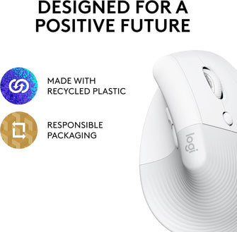 Buy Gadcet Dagenham,LOGITECH Lift Vertical Ergonomic Optical Mouse - White - Gadcet UK | UK | London | Scotland | Wales| Near Me | Cheap | Pay In 3 | Mice & Trackballs