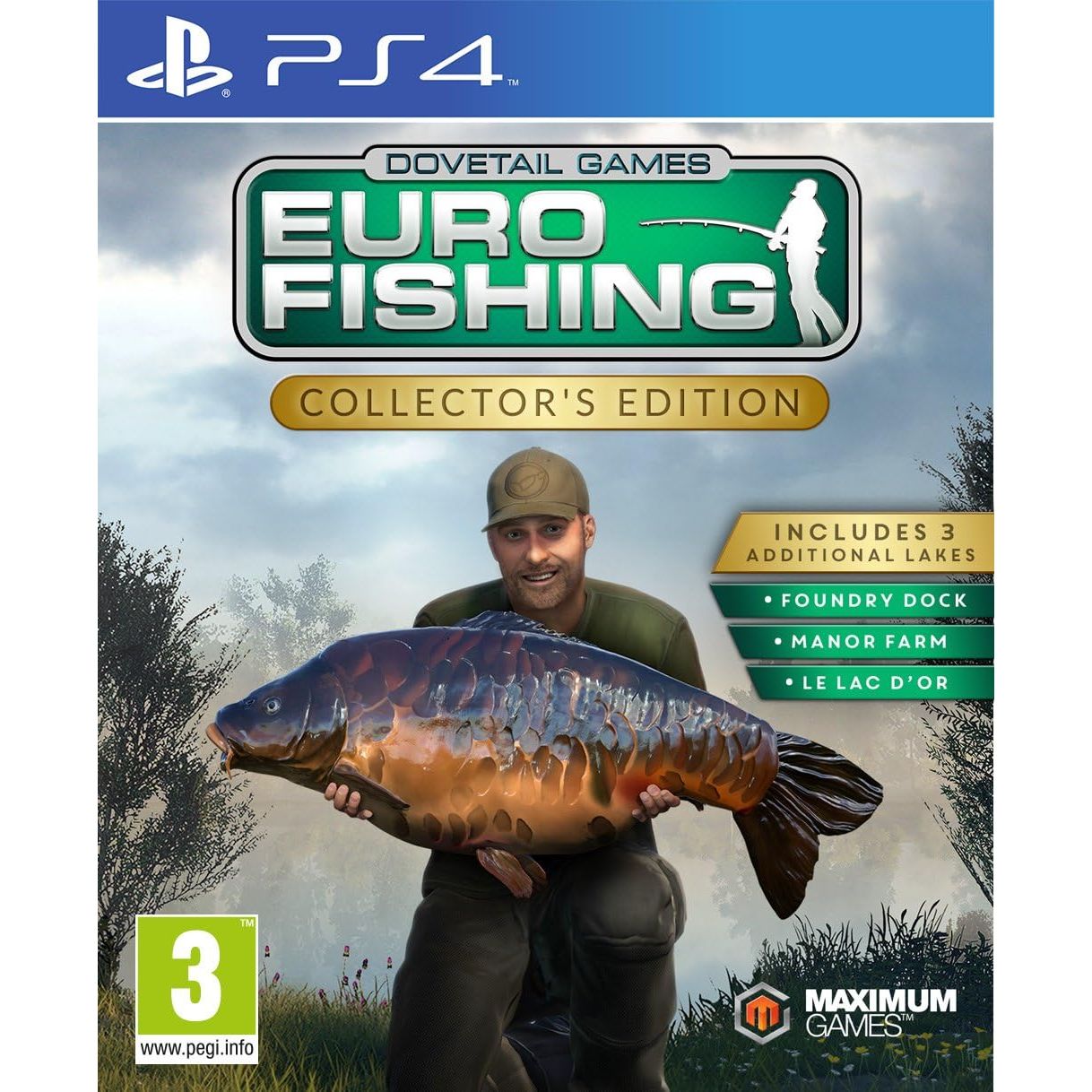 Buy Gadcet Dagenham,Euro Fishing Collector's Edition (PS4) - Gadcet UK | UK | London | Scotland | Wales| Near Me | Cheap | Pay In 3 | Video Game Software