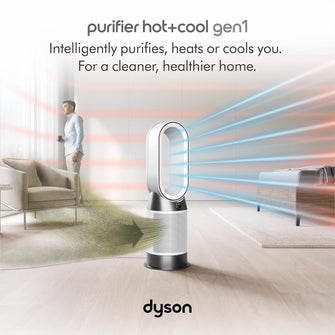 Buy Gadcet Dagenham,Dyson Purifier Hot+Cool Gen1 HP10 purifying fan heater - Silver - Gadcet UK | UK | London | Scotland | Wales| Near Me | Cheap | Pay In 3 | Heating, Cooling & Air
