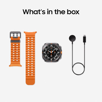 Samsung Galaxy Watch Ultra Black with Galaxy AI, Smart Watch, Health Monitoring, Fitness Tracker, 47mm, LTE, 3 Year Manufacturer Extended Warranty (UK Version)