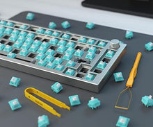 Glorious Lynx Mechanical Switches (36x) – Linear, Pre-Lubed, 43g Actuation, 5-Pin, Fits GMMK 2/PRO Keyboards & Numpads