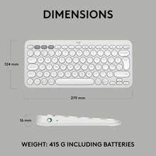 Buy Gadcet Dagenham,Logitech Pebble Keys 2 K380s – Slim Bluetooth Keyboard, Multi-Device, QWERTY UK Layout, Custom Shortcuts - White - Gadcet UK | UK | London | Scotland | Wales| Near Me | Cheap | Pay In 3 | Keyboards