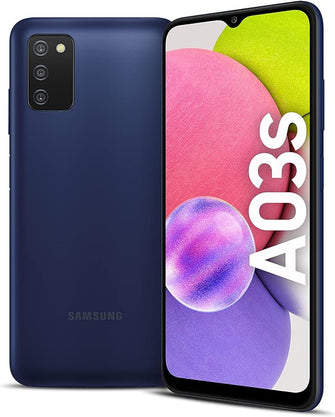 Samsung Galaxy A03s 4G 32 GB Storage 3GB RAM Dual Sim - Blue - Unlocked - International Model